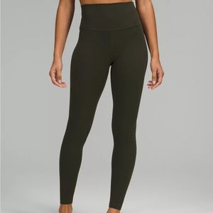 Lulu Olive Green Leggings